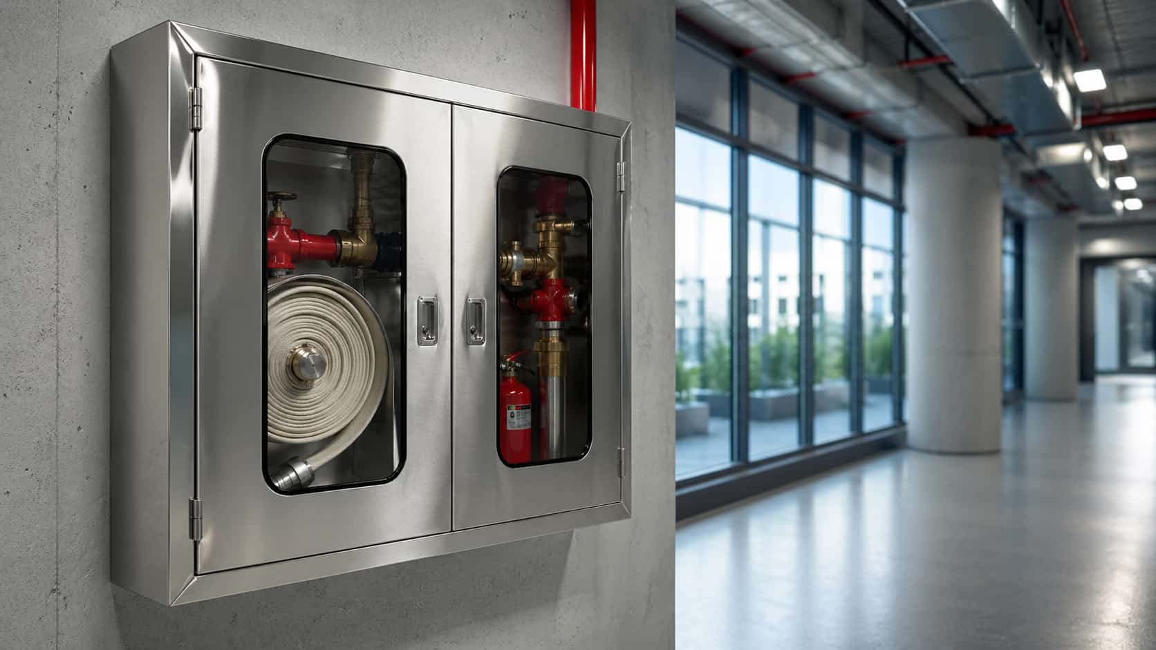 Abrigo de inox: mais proteção para hidrantes e mangueiras