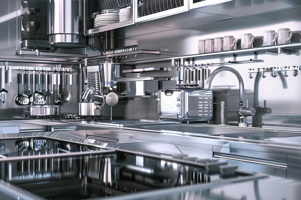 Revestimento inox para cozinha: saiba o que avaliar