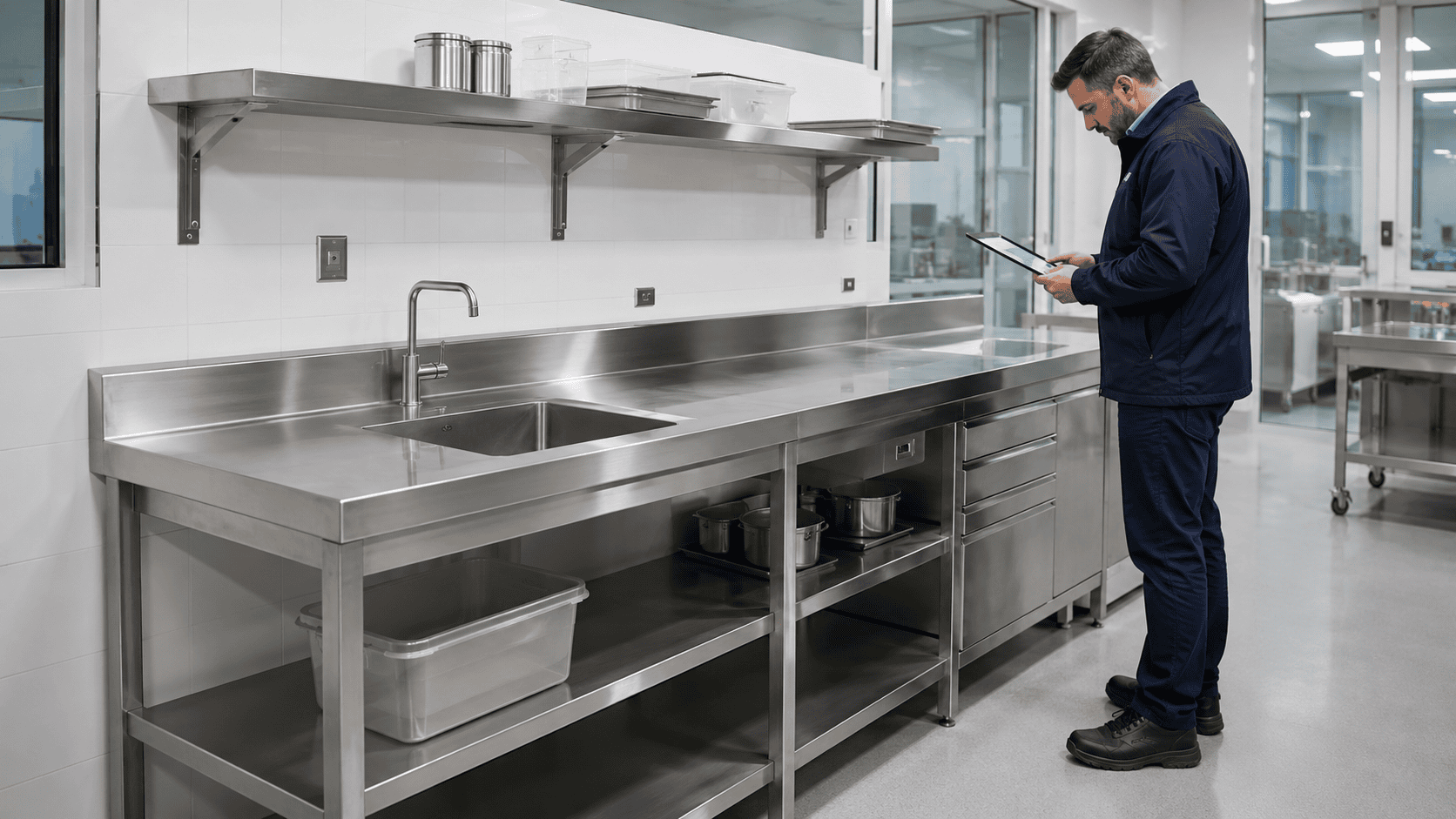 Como pedir orçamento de móveis planejados em aço inox sem erro