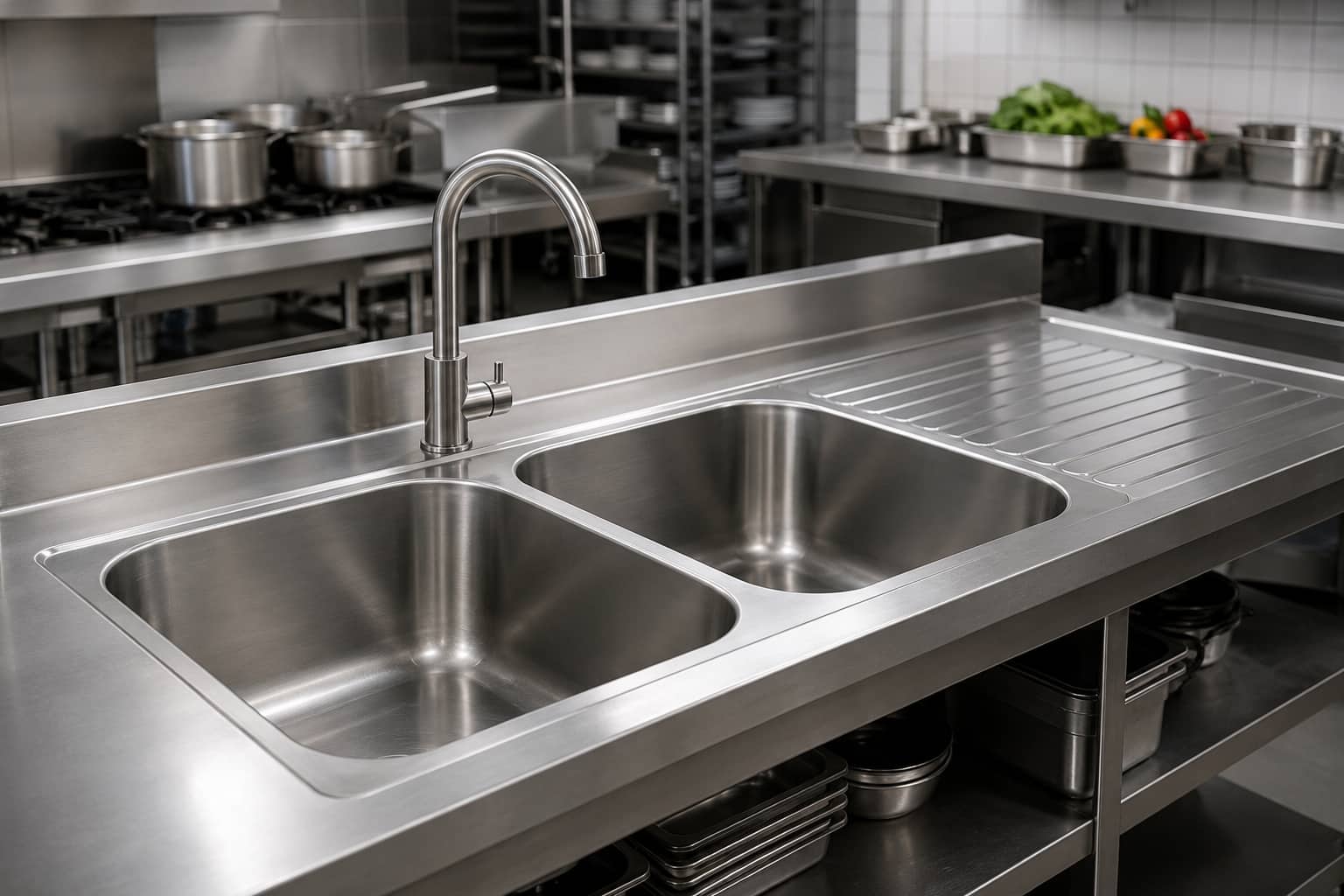 Cubas de inox para restaurante: o que avaliar antes