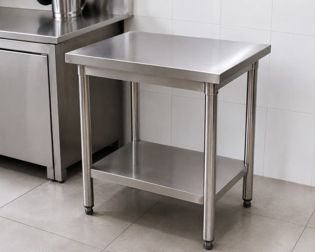 Mesa de inox pequena sob medida vale a pena?