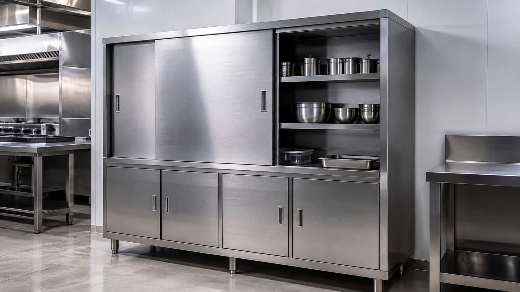 Quanto custa um armário de inox industrial sob medida?