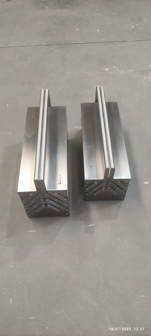 Caixa de ferramenta em aço inox